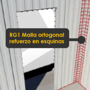 Accesorios Malla en L